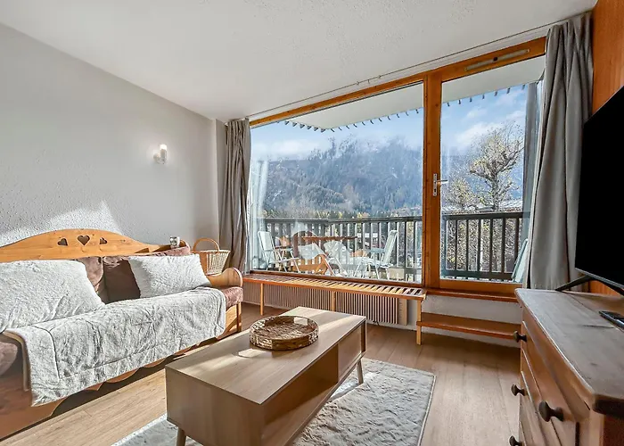 Apartment Vue Mont Blanc, Balcon Et Parking Prive