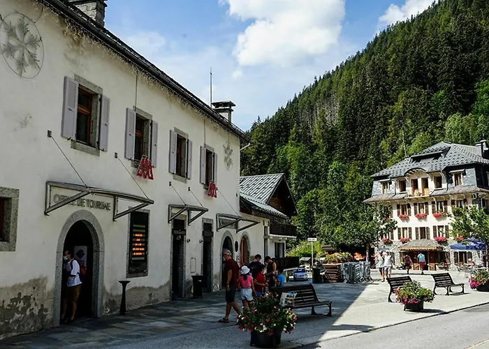 Vue Mont Blanc, Balcon Et Parking Prive Apartment