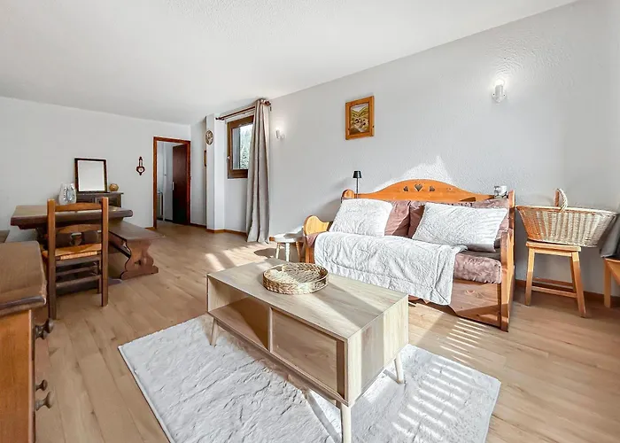 Vue Mont Blanc, Balcon Et Parking Prive Apartment