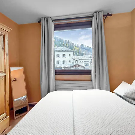 公寓 Vue Mont Blanc, Balcon Et Parking Prive 霞慕尼