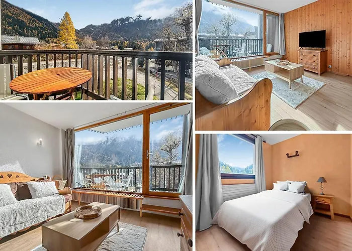 Vue Mont Blanc, Balcon Et Parking Prive