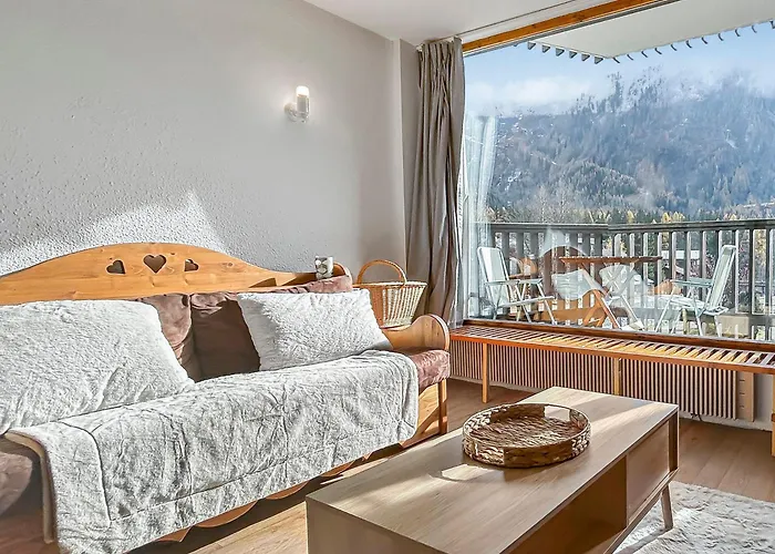 Vue Mont Blanc, Balcon Et Parking Prive * 霞慕尼